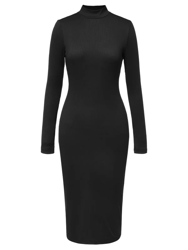 [Plus Size] Red 1950s Polka Dot Halter Dress